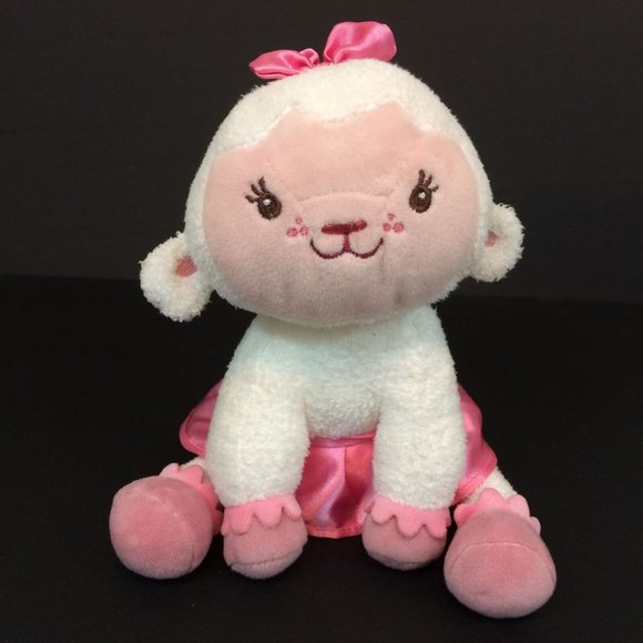 Disney Toys Disney Store Doc Mcstuffins Lambie Lamb Plush 7 White